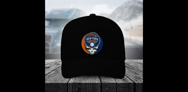 Grateful Dead - New York Mets Stealie Grateful Dead Trucker Cap - StealieShop